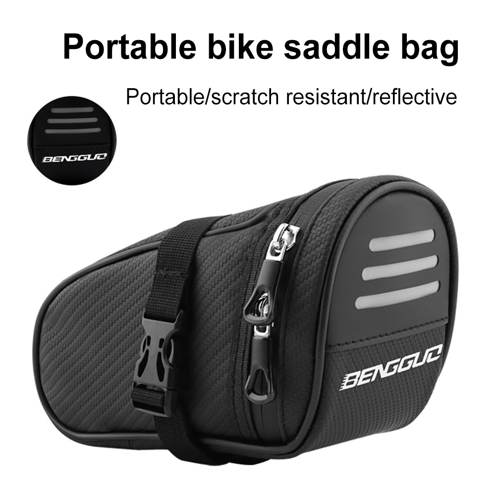 Saddle Bag Under Seat - Bolsa para selim de bicicleta, 1l,