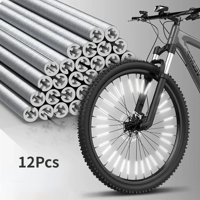 12 pçs/set tubo de advertência - Spoke Reflector Set avaliação e preço