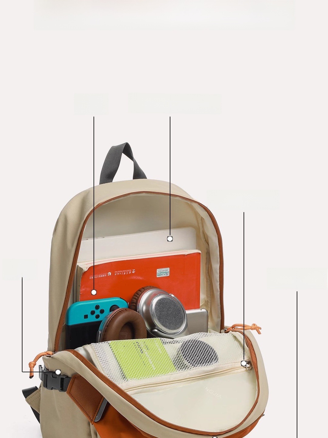 Mochila Leve para Ciclismo ao  - Cycling Commuter Backpack Laptop avaliação e preço