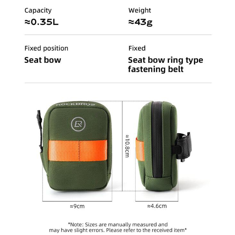 Bolsa de selim para mini bicic - Saddle Bag Under Seat avaliação e preço