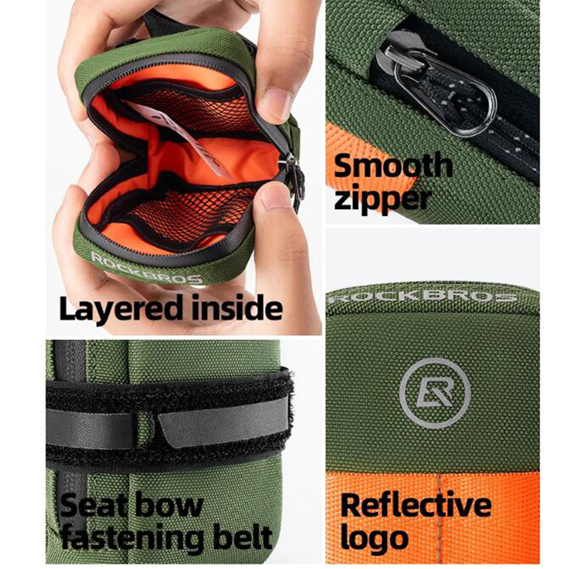 Bolsa de selim para mini bicic - Saddle Bag Under Seat avaliação e preço