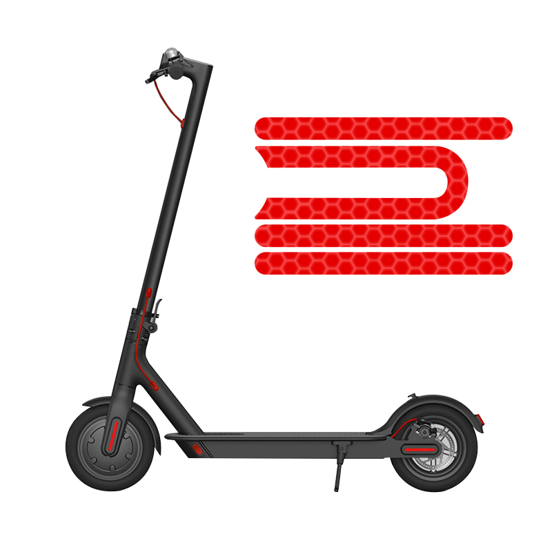 4 pçs/set scooter elétrico ade - Spoke Reflector Set avaliação e preço