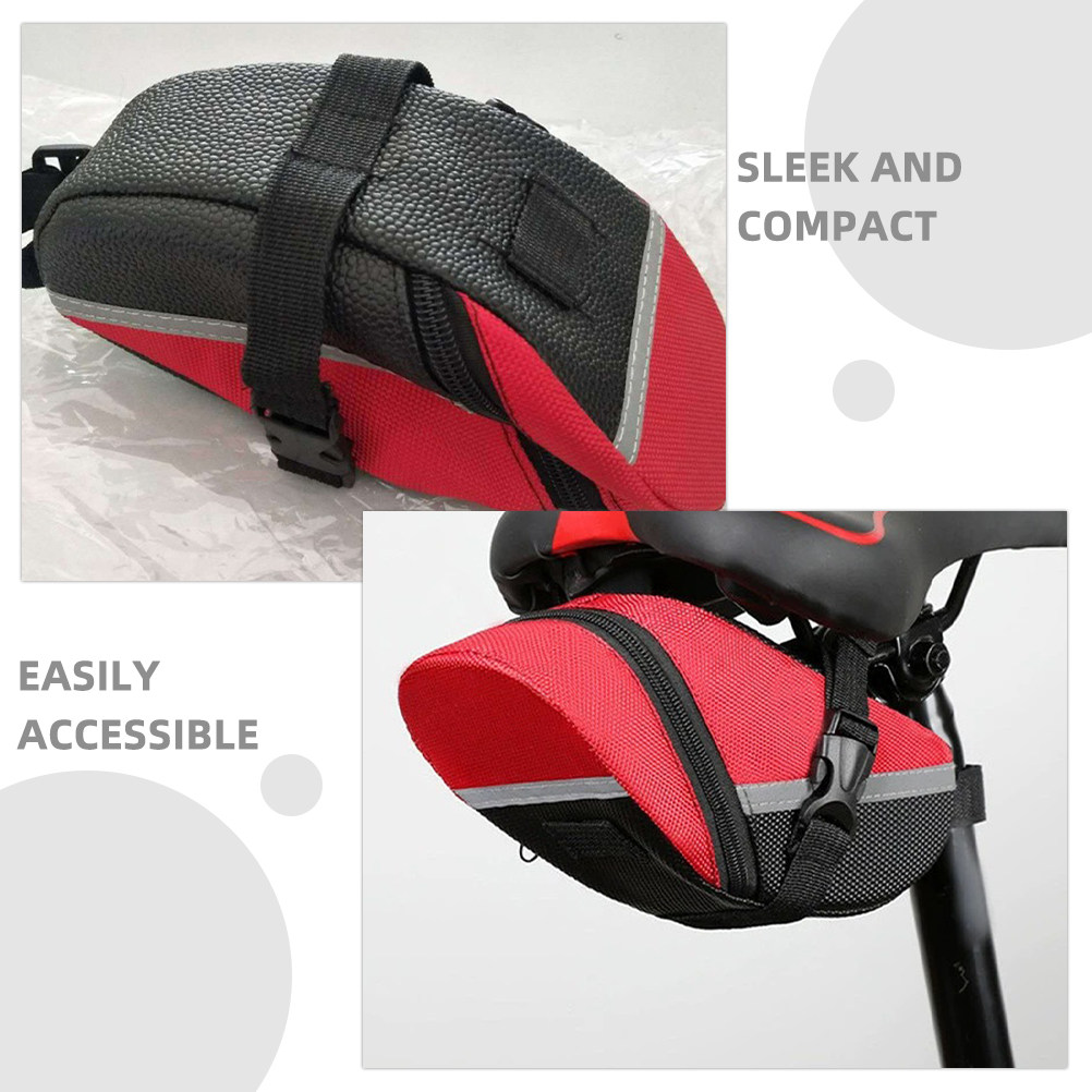 Bolsa de selim para bicicleta, - Saddle Bag Under Seat avaliação e preço