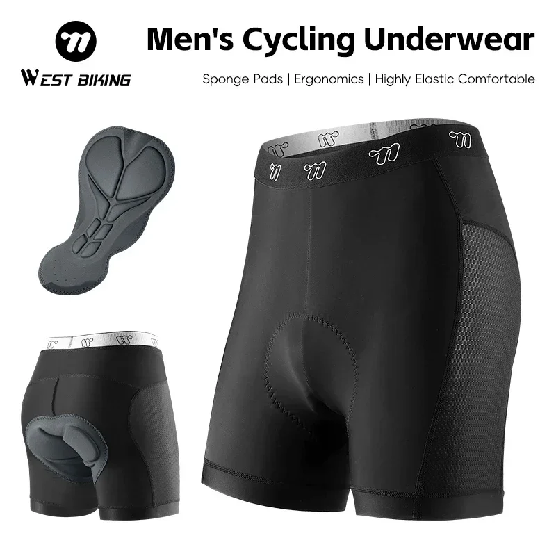 WEST BIKING – Roupa interior p - Cycling Shorts For Commute avaliação e preço